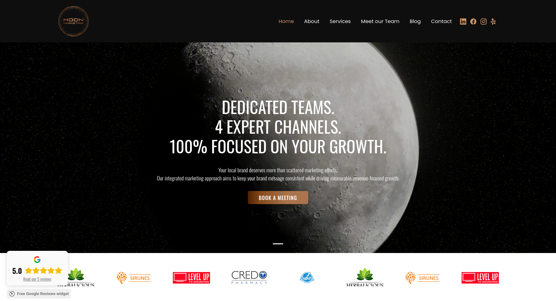Moon LV Web Stranica